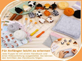 Needle - 45-Piece Starter Set - Crafts for Girls - Crafts for Boys - Incl. Tools - Needle V1188-MS101-01218-1