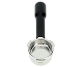 54mm Coffee Portafilter, Double Flow Filter for Breville 870 880 C2, Plastic Black V1263-JX-2967