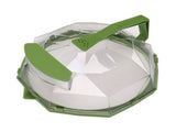 Microwave Splash Heating Cover PC Food Splatter Guard with Extension Handle for Kitchen Cooking V1294-YM0521-3118230036512