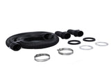 Rain Barrel Hose Connector Kit 39.4 Inch Plastic Rain Barrel Diverter Linking Kit for Rainwater V1294-YM0901-3111240160611