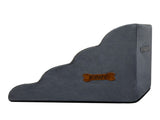Pawz 4 Steps Pet Stairs Dog Ramp High Density Foam Grey PT1268-4-GY