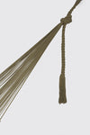 Outdoor undercover cotton Mayan Legacy hammock with hand crocheted tassels King Size Cedar V97-TDKCEDAR