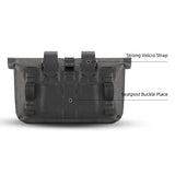 Bike Roll Bag Handlebar Panniers MTB Road Hyybrid Cruiser Commute Bike Scooter Large 5-6L Capacity V382-ROLLBAGRBGREY