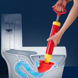 Toilet Plunge Blaster, High Pressure Toilet Plunger, Drain Sinks and Plumbing Clogs, High-Pressure V1369-AZ3-W-09675