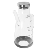 Borosilicate Glass Sauce Jar, Clear Scale, Multi Color, Perfect for Condiments, Seasoning V1369-AZ3-W-18431
