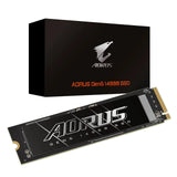 Gigabyte AORUS Gen5 14000 SSD 2TB PCIe5x4 NVMe2.0 M.2 3D TLC LPDDR4 4GB 14500/12700MB/s 80223.5mm V1202-V2-HBG-AG514K2TBM22TB