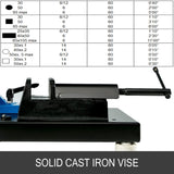 VEVOR BS-85 Electric Metal Bandsaw 1000W 85mm Variable Speed Cutting Band Saw V952-JCBS-850000000001V3