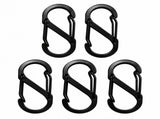Gray Hiking Backpack with 5 Carabiners Included Lightweight Waterproof Outdoor Daypack for Men and V888-ELOSUNG54671