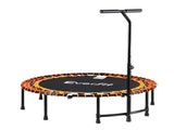 Everfit 48inch Fitness Foldable Trampoline Jumping Rebounder Home Gym Handrail TRAMPO-D-FOLD48-R-OR