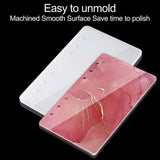 8X Large Notebook Cover Epoxy Resin Silicone Molds A4,A5,A6,A7 Bookmark Loose Leaf Binder Rings Kit V1192-AZ-W-24378