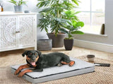 Soft Washable Dog Bed with Anti-Slip Crate Mat V767-P-XD328-L