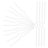 100pcs White Iron Calendar Hangers for School and Office Use, Easy Page Flipping, and Convenient V1366-AZ2-W-18687