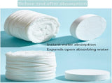 QZS Thicker Compressed Towel Tablets,Disposable Compressed Bath Towel,Portable Compressed Coin V1189-WXFWAL-20260319-00585