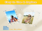 12 Piece Acrylic Magnetic Photo Frames for Refrigerator, 6 x 9 cm V1237-ZY-818-276