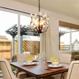 Crystal Chandeliers Lighting, 3 Light, Vintage V178-23651