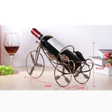 Creative Maple Leaf Wine Stand Simple Style Rustic Home Decoration Iron Wire Storage V1370-AZ4-19537