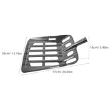 Durable Silver Iron Multifunctional Spade for Home Use, Ideal for Gardening and Farm Work V1366-AZ2-W-22151