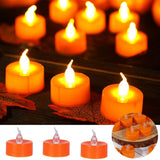 Battery Tea Lights Candles 6PCS LED Tea Lights Flickering Flameless Tea Lights, Battery V1369-AZ3-W-10078