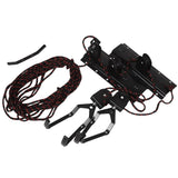 Pulley Set for Garage Ceiling Bike Storage Lift, Heavy Duty Black V1369-AZ3-W-21642