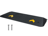Upgraded Rubber Threshold Ramp, 3.8 cm Rise Wheelchair Ramp Doorway, Natural Curb Ramp Rated 15 tons V952-XBLYPDGB1433XBGE1V0