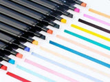 80-pack - Marker Pens with Case - Double-sided - Pens Multicolor multicolor V1237-ZY-203-3598