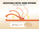 Cant Hook Tool, 59 in, Heavy Duty Steel Log Roller, Log Lifter Timber Jack for Max 32" Dia Logs, V952-YMQJDPTCANTHLFVANV0