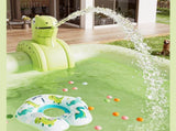 Inflatable Swimming Pool 18013056cm with Canopy & Dinosaur Spray Kids Outdoor Water Play Set for V1107-CS-CQYYC