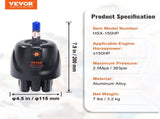 Hydraulic Outboard Steering Pump, 1.4 Cubic Inches, 150HP Front Mount Hydraulic Helm Pump with V952-XWYYFXB150HPZXB01V0
