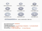 Bearing Press Kit, 10 Pcs, Bearing Race and Seal Driver Set with 9s and Handle Shaft, V952-ZCTJ10JTLHJFX2S10001V0