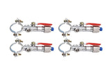 10PCS Atomizing Spray Nozzle Set Zinc Alloy Agricultural Plant Water Misting Fan Nozzle for Tractor V1294-YM0706-3111230161511