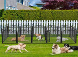 3 in 1 Dog Playpen Extra Large Dog Whelping Fence DIY Shape Garden Fence Barrier V767-P-XE172-V1