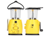 LED Camping Lantern Solar Hand Crank Battery Charging Adjustable Brightness 8 LEDs Support FM AM V1294-YM0523-3113220032711