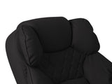 Levede Gaming Chair Office Computer Black Footrest OF1037-BK