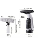 Cordless Electric Window Vacuum Cleaner High-Powered Professional Handheld Window Cleaner, V1232-CHXCQ-001