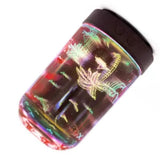 3D Glass Humidifier LED Aroma Humidifier with Coconut Tree Pattern V1294-YM0901-JY31123-02