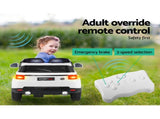 Rigo Kids Electric Ride On Car SUV Range Rover-inspired Cars Remote 12V White RCAR-RANGEROVER-WH