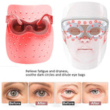 Red Light Therapy Mask LED Face Mask Facial Treatment Beauty Machine Skin Care V201-MAS0764WH8AU