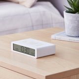 Lexon Flip Classic Reversible Alarm Clock - White V398-LD-LR157W9