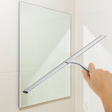 14 Inch Stainless Steel Shower Squeegee with All-Purpose Blade, 1 Set for Indoor Bathroom Cleaning V1366-AZ2-W-19304