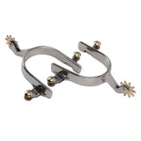 1 Pair Horse Spurs Stainless Steel Exquisite Cowboy Boot Spurs for Horse Training V1294-YM3111220275111-0421