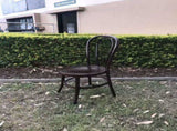 Bentwood Dining Chair Fruitwood Stackable 93cm V637-31004