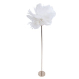 Ostrich Plume Floor Lamp Iron Art 61 Inch LED USB Stepless Dimmable Modern Decorative Standing Lamp V1294-YM0901-3119240098411