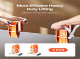 Double Handed Stone Carrying Clamps, 299 kg Load Capacity, 2 Pack Granite Panel Carriers Lifting V952-JSSTSK660LBSAAF82001V0