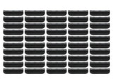 50PCS 10cm Greenhouse Film Clamp Heat Resistant Tube Clip Gardening Frame Pipe Clip for GardenBlack V1294-YM0715-3111210428411
