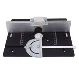 Router Table Insert Board Aluminum Alloy Steel Height Adjustable Milling Trimming Machine Insert V1294-YM0703-3114230067611