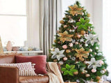 Christmas Flowers Christmas Tree Decorations Fabric Simulation Flowers V1294-YM0718-220609FB0335