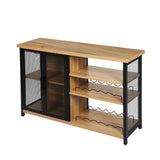 Levede Bar Cabinet Buffet Sideboard CH1077