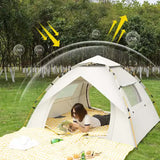 Blue 2 Person Lightweight Camping Tent UV Protection Silver Coated, Dual Doors & V888-ELOSUNG11296