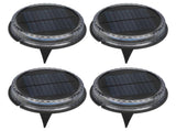 Solar Lawn Light IP65 Waterproof Solar Ground Light for Yard Deck Patio Pathway Walkway Warm Light V1294-YM0523-3119220027511