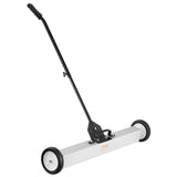 24.9 kg Rolling Magnetic Sweeper with Wheels,Push-Type Magnetic Pick Up Sweeper, Large Magnet Pickup V952-TLSCXQSQT36558SE0V0